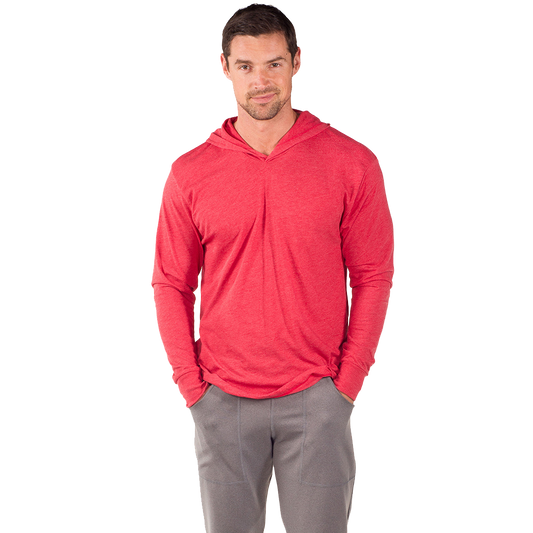 Long Sleeve Triblend Pullover Hoodie