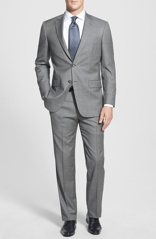 New York Classic Fit Wool Suit