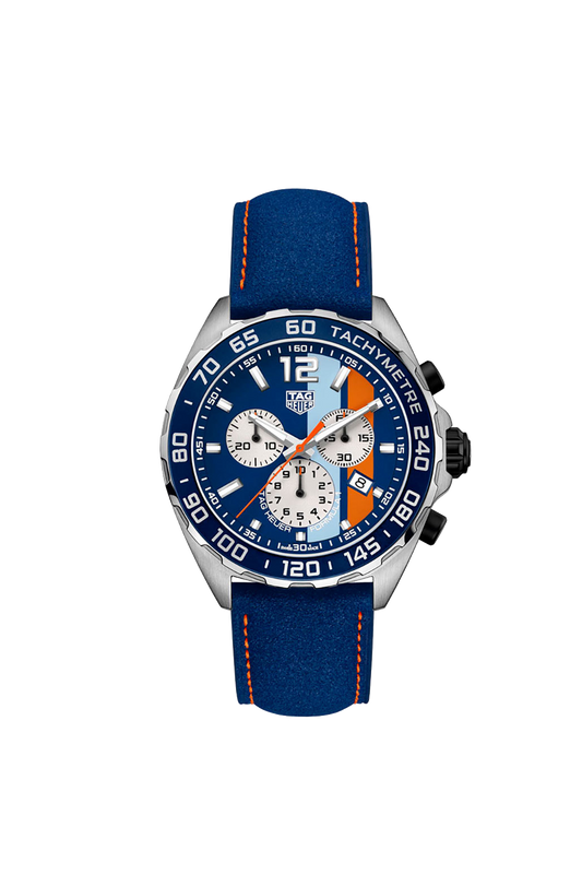 Tag Heuer Formula 1 Gulf Chronograph Special Edition Mens Watch