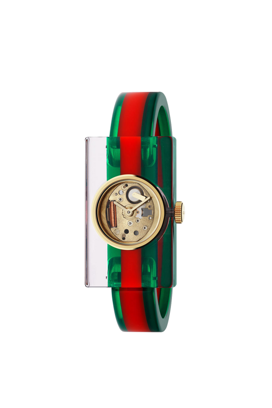 Gucci Plexiglass Fashion Ladies Watch