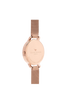 Olivia Burton Glasshouse Rose Gold Plated Mesh Ladies Watch