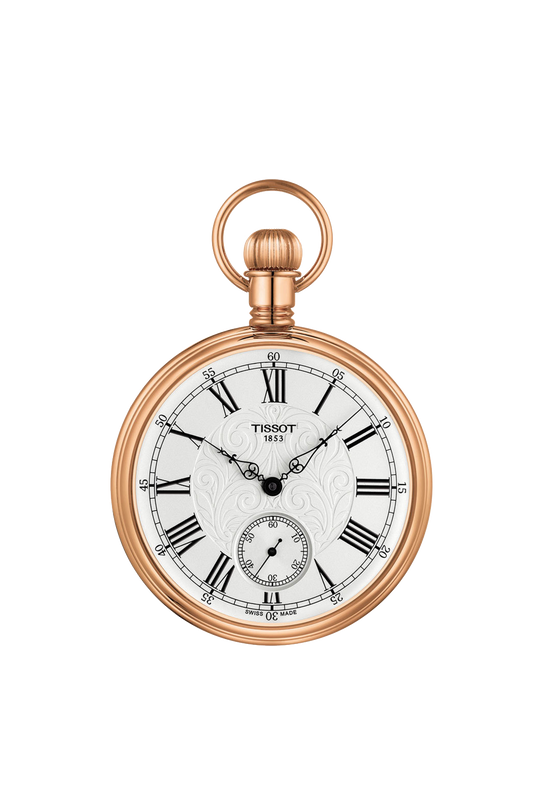 Tissot Lepine Rose Gold Tone Mechanical Pocket Watch